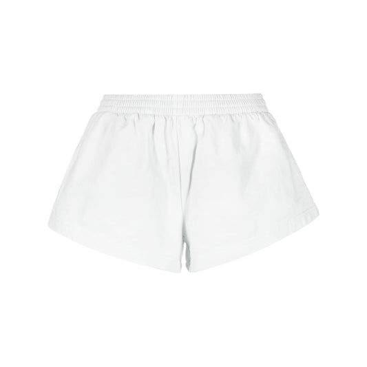 Balenciaga flared elasticated-waist shorts 744725TNVI69012
