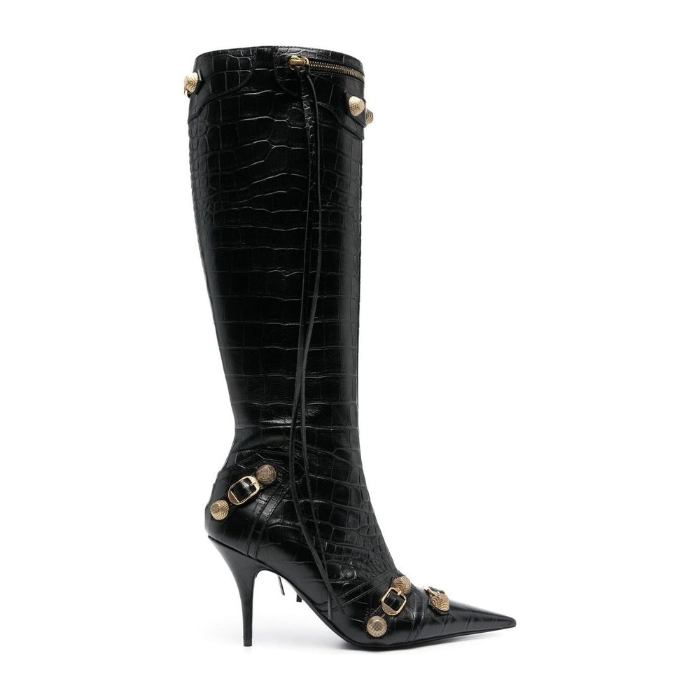 Balenciaga 90mm Cagole Boots 734200WBED11000