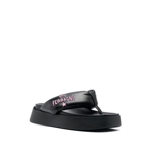 Chiara Ferragni Sandals Black CF3149CFPLATFORM001