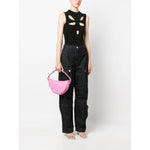 By Far Gib embossed crocodile-effect shoulder bag 23SSGIBSLPPCCEMEDLPP