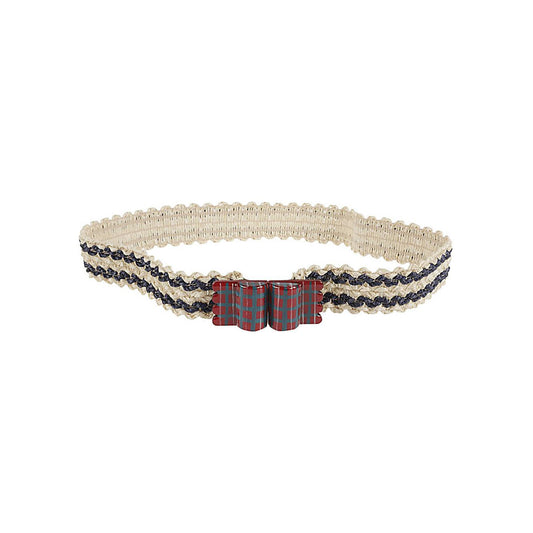 Exquisite J Belts Beige CN756ECRUBLU