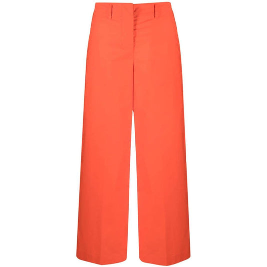 Erika Cavallini Semi-Couture Trousers Red E3SJ02ALBAC45