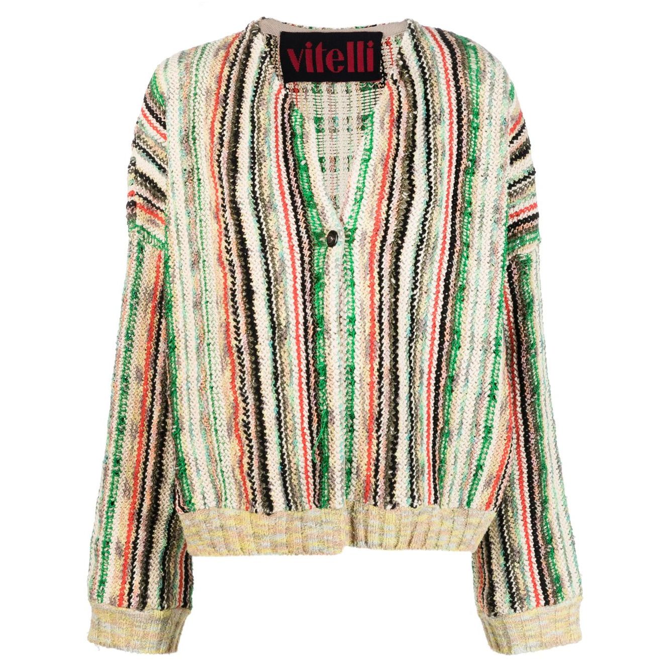 Vitelli striped cardigan