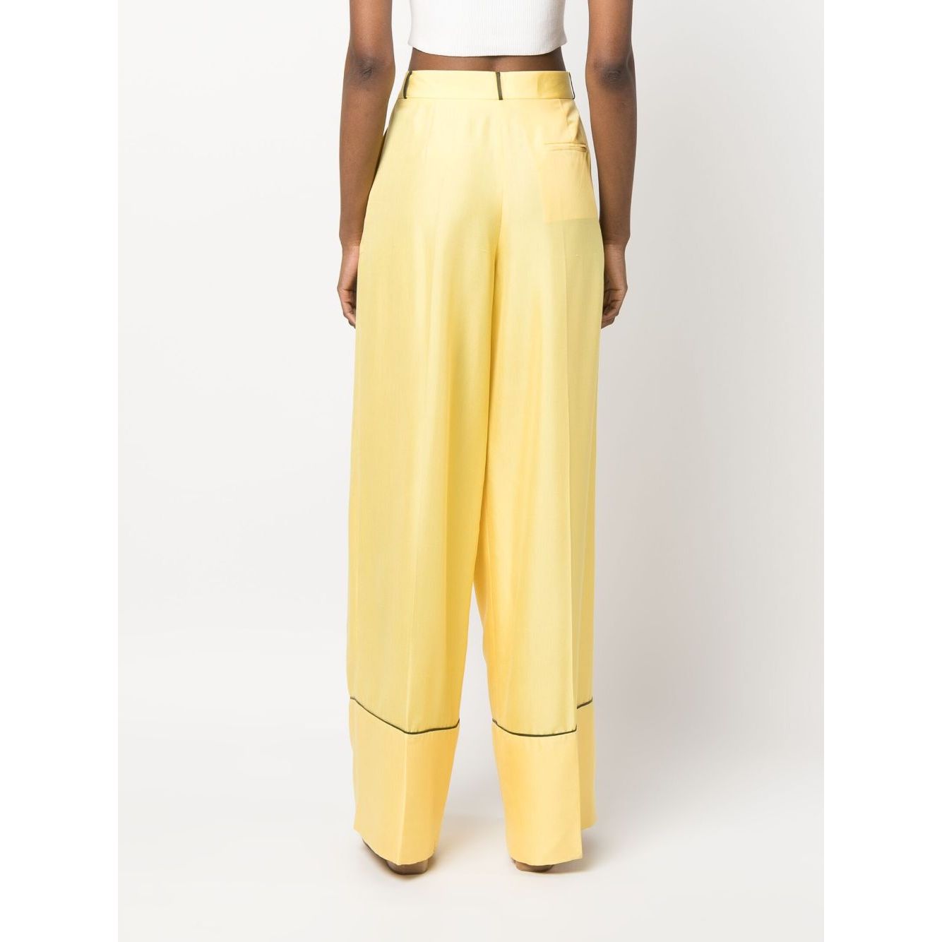 Bally Trousers Yellow