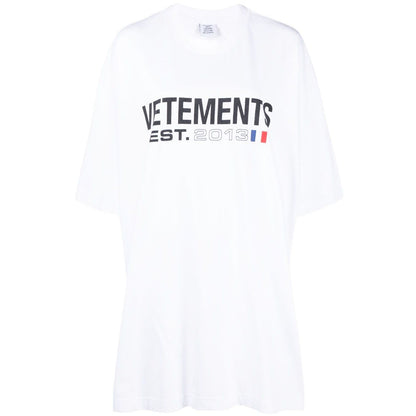 Vetements T-shirts and Polos White