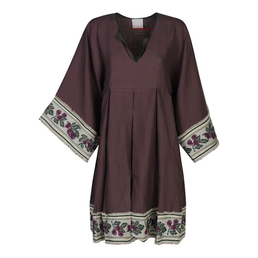 NINALEUCA Dresses Purple SYLVASHORTPURPLE
