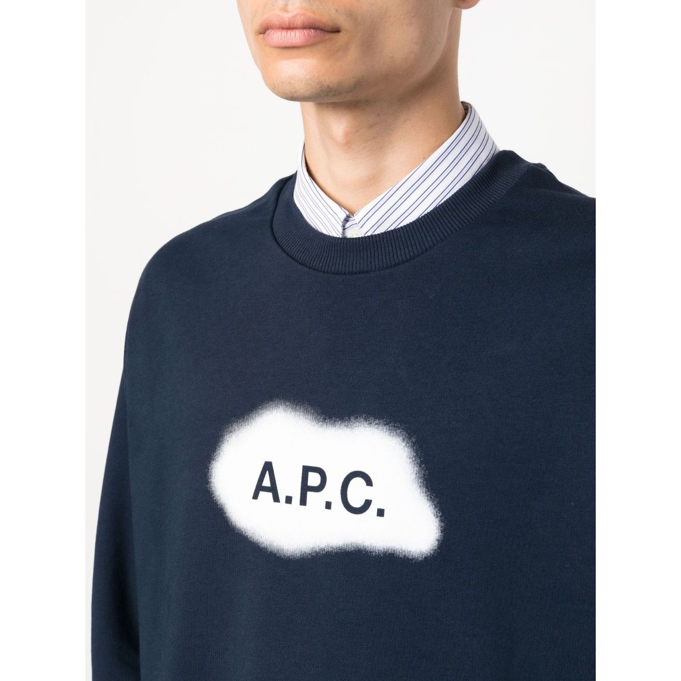 A.P.C. Sweaters Blue
