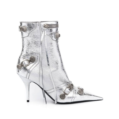 Balenciaga Cagole leather ankle boots