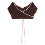 Palm Angels Sea clothing Brown PWFH007F23FAB0016030