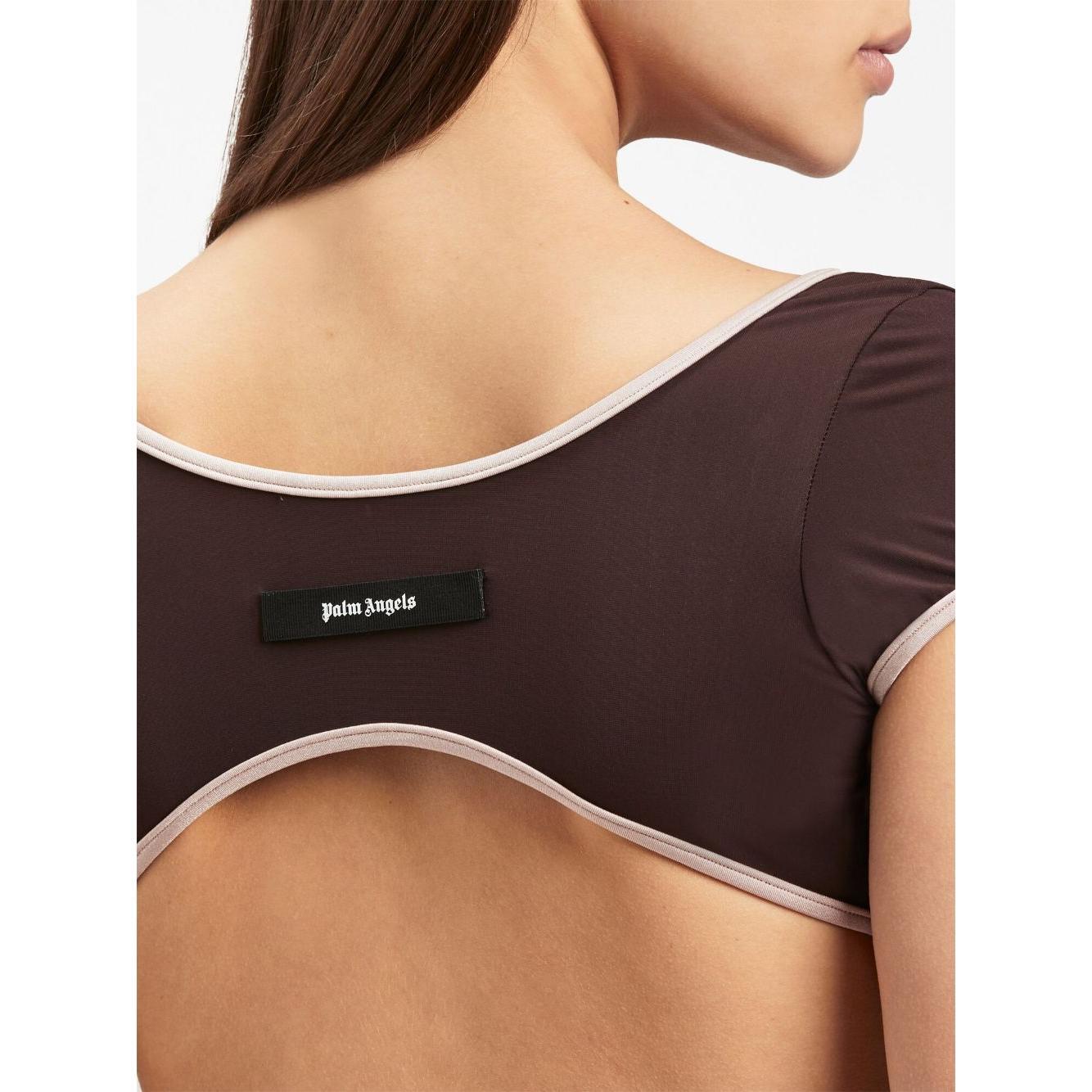 Palm Angels Sea clothing Brown PWFH007F23FAB0016030