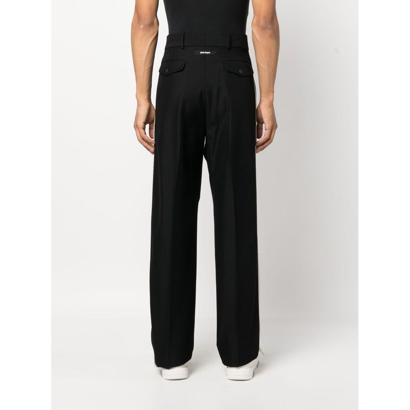 Palm Angels Trousers Black PMCA128E23FAB0011003