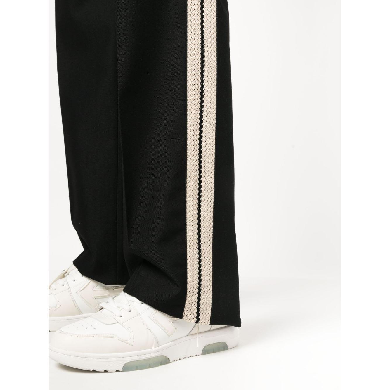 Palm Angels Trousers Black PMCA128E23FAB0011003