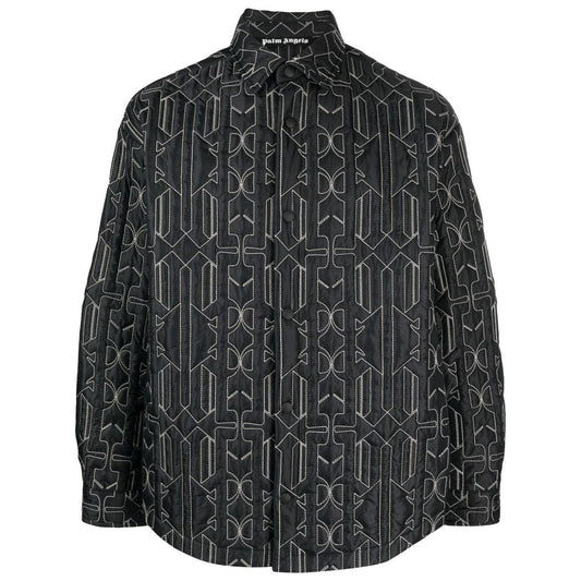 Palm Angels Shirts Grey PMEA251E23FAB0011103