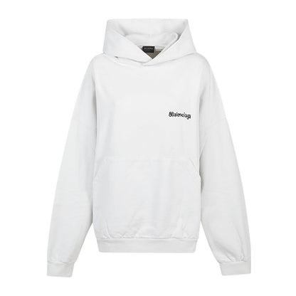 Balenciaga Bb corp cotton hoodie