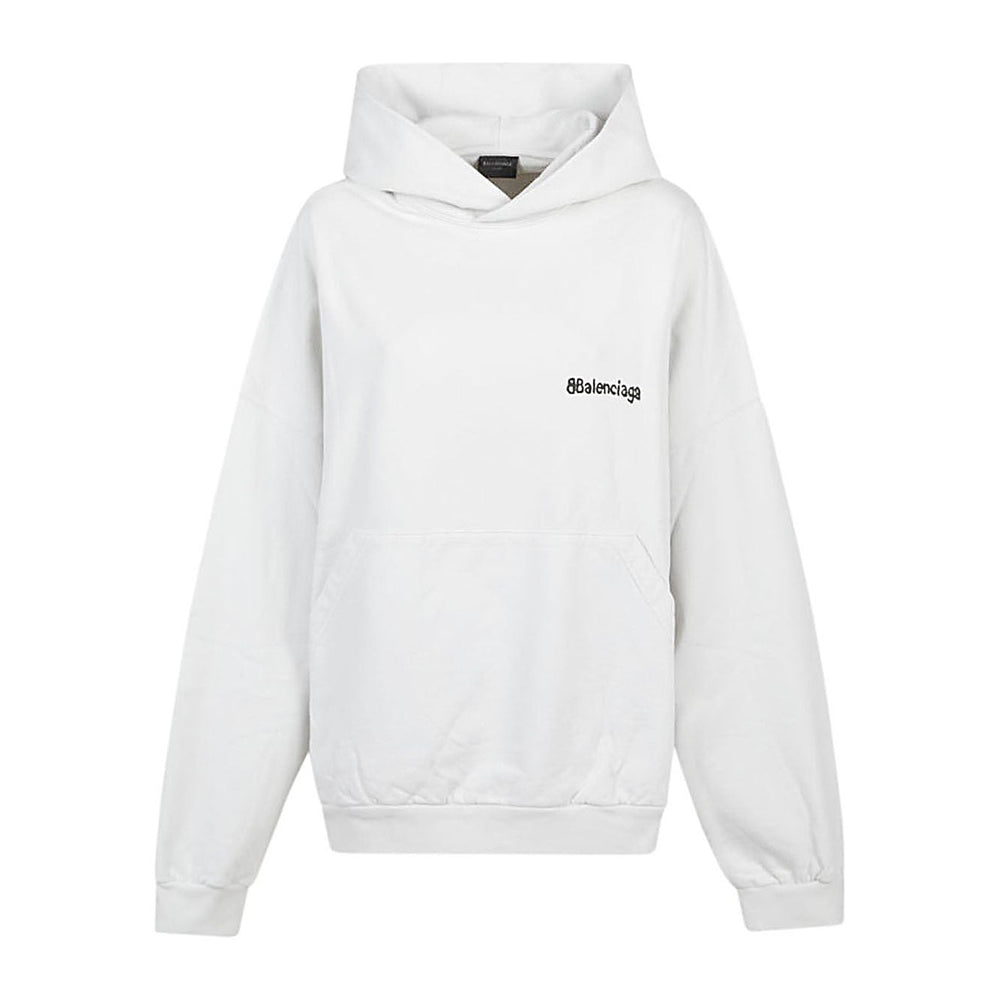 Balenciaga Bb corp cotton hoodie 713677TOVP19081-AI23