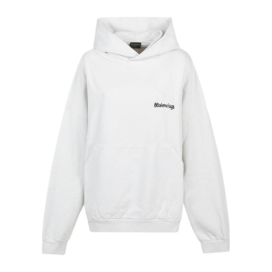 Balenciaga Bb corp cotton hoodie 713677TOVP19081-AI23