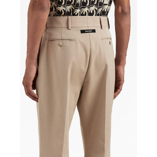 Palm Angels Trousers Beige PMCO003F23FAB0016110