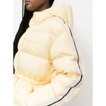 Palm Angels Coats Beige PWED020F23FAB0010403