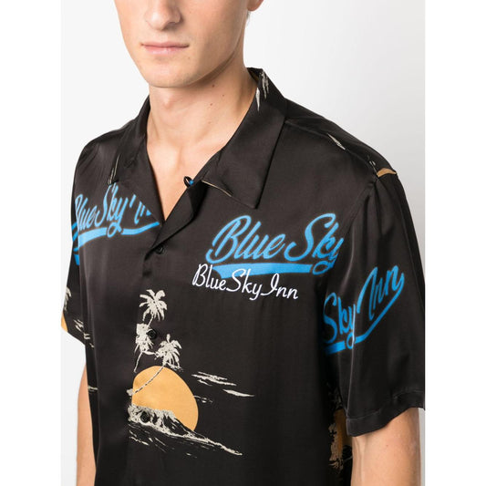 BLUE SKY INN Top Black BS2303SH047ISLAND