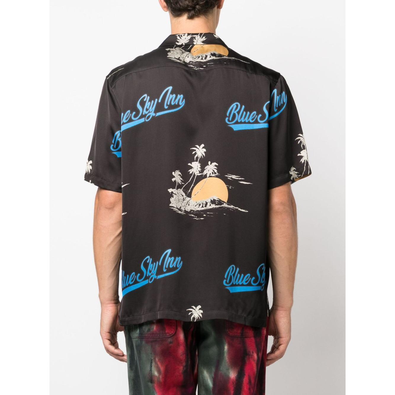 BLUE SKY INN Top Black BS2303SH047ISLAND