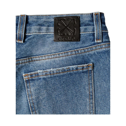 Off White Mid-rise flared jeans OWYA061F23DEN0014500