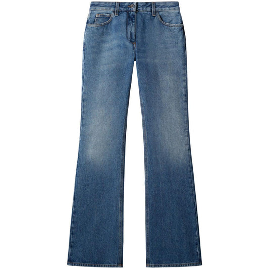 Off White Mid-rise flared jeans OWYA061F23DEN0014500
