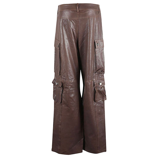 FERMAS.CLUB Trousers Brown CARGOPANTSCOFEE