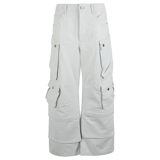 FERMAS.CLUB Trousers White CARGOPANTSWHITE