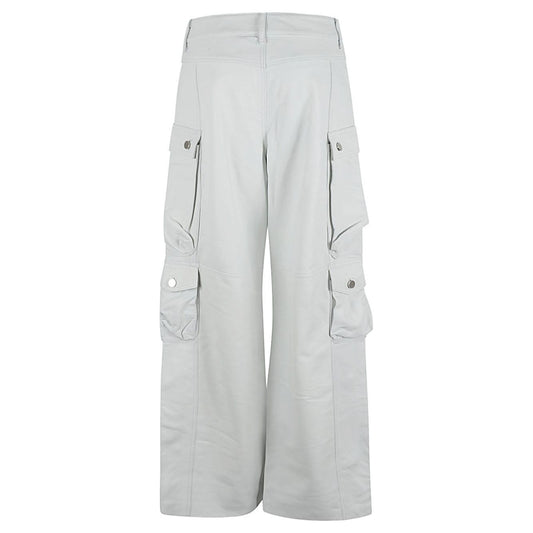 FERMAS.CLUB Trousers White CARGOPANTSWHITE