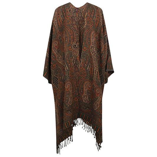 OBIDI Dresses Brown KIMONOWOOLUNICA