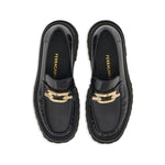 Ferragamo Gancini-buckle Leather Loafers 01G019763904001