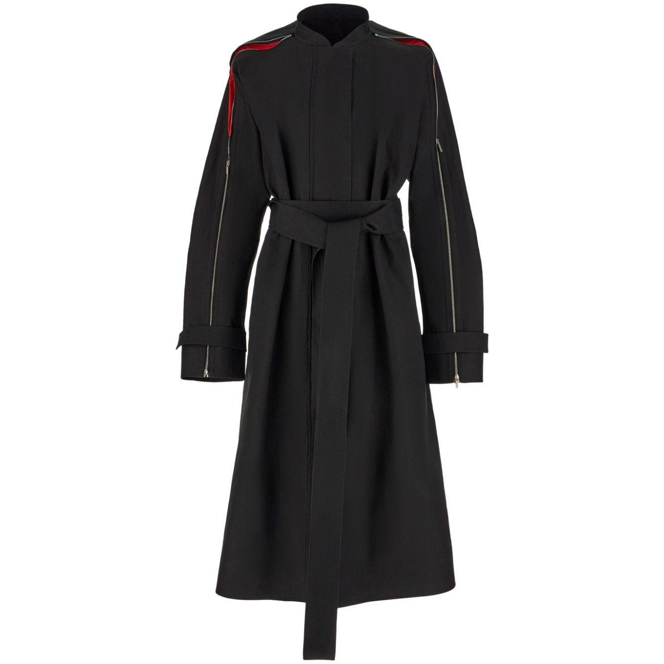 Ferragamo Coats Black 13C656767123004