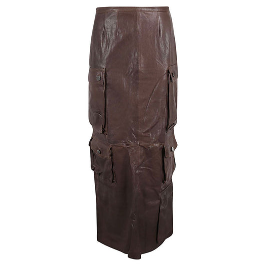 FERMAS.CLUB Skirts Brown CARGOSKIRTCOFEE