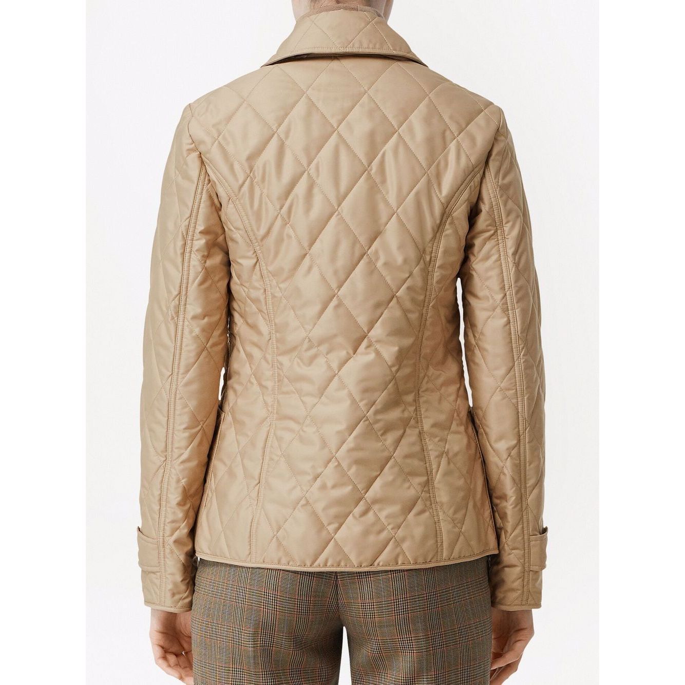 Burberry diamond-quilted jacket