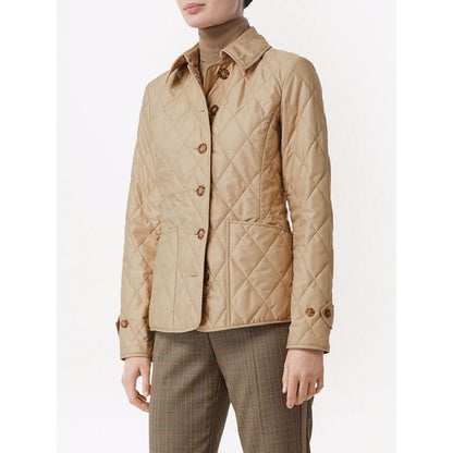 Burberry diamond-quilted jacket