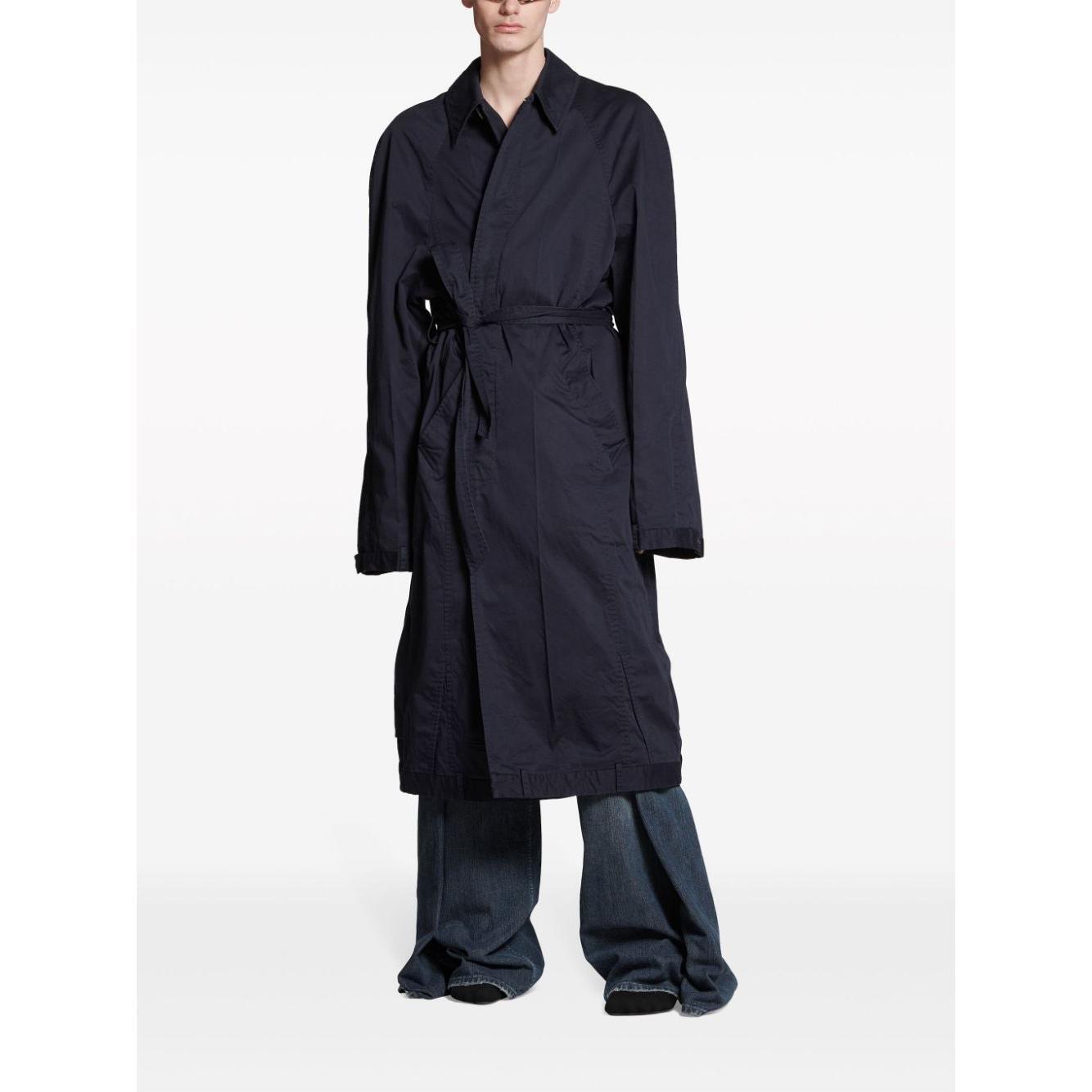 Balenciaga deconstructed cotton coat 768919TBP014063