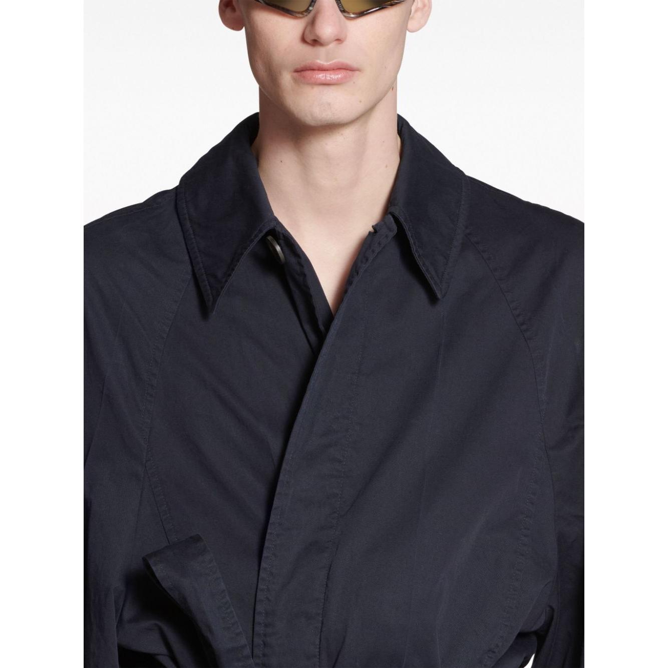 Balenciaga deconstructed cotton coat 768919TBP014063
