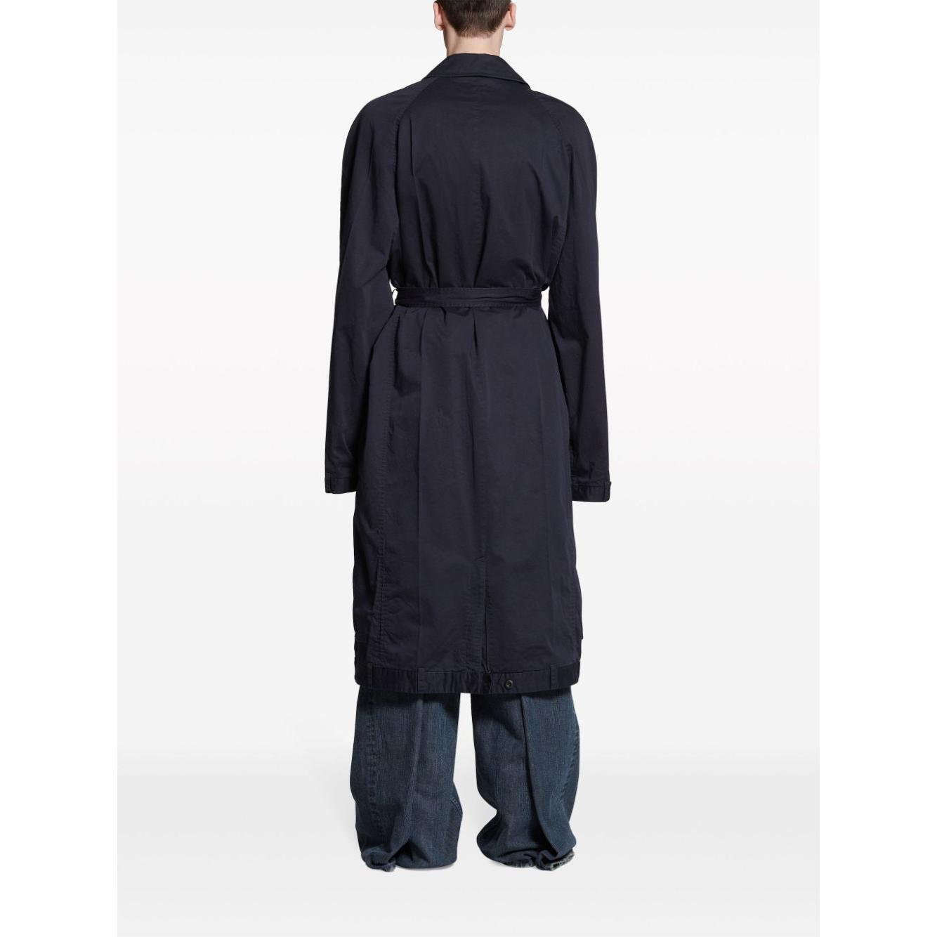 Balenciaga deconstructed cotton coat 768919TBP014063