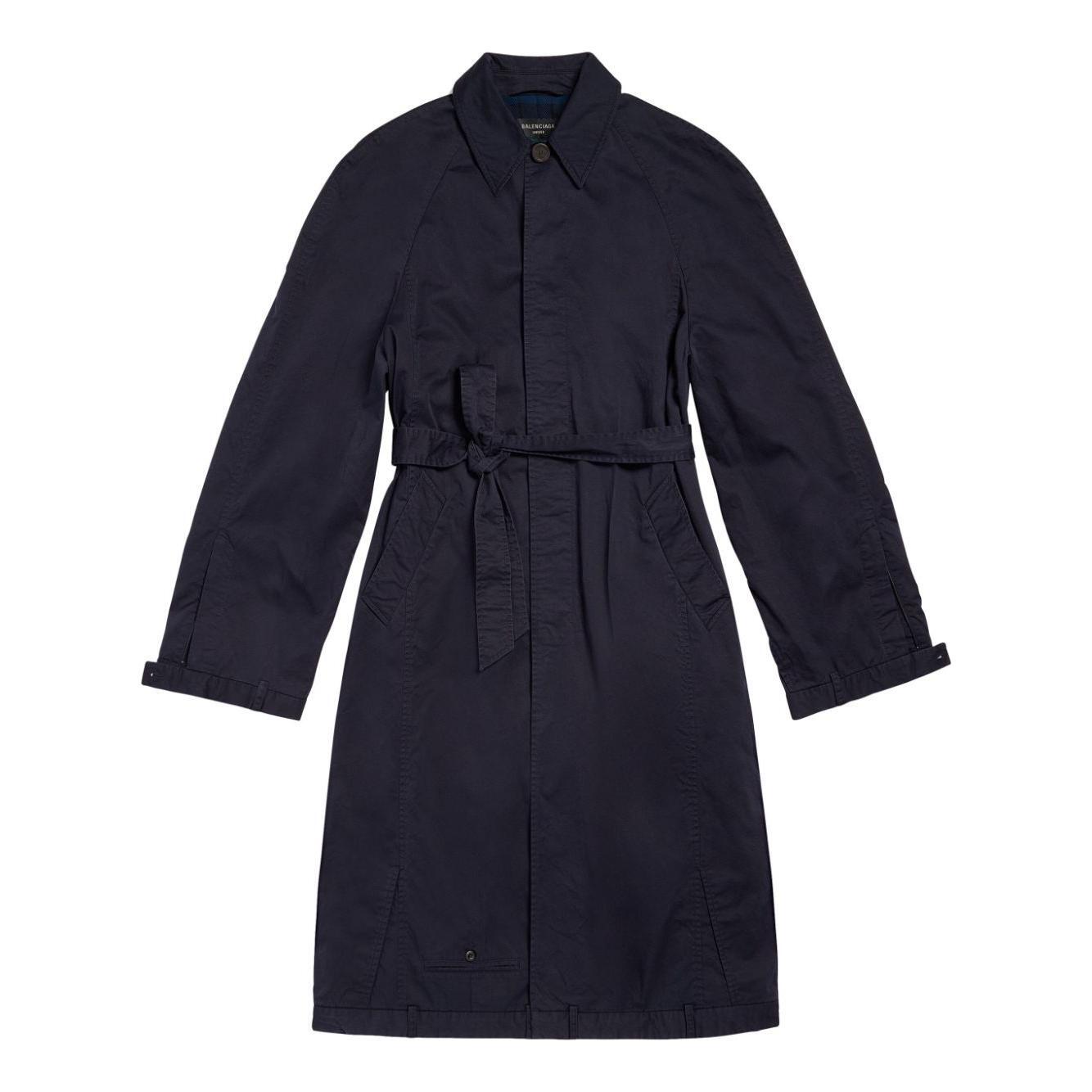 Balenciaga deconstructed cotton coat 768919TBP014063