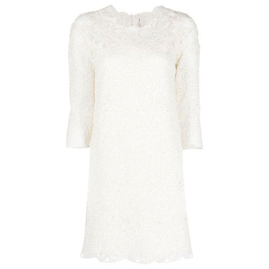 Ermanno Scervino Wool blend short dress D432Q335BQF14300