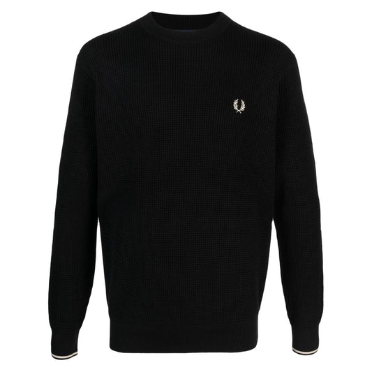 Fred Perry Sweaters Black