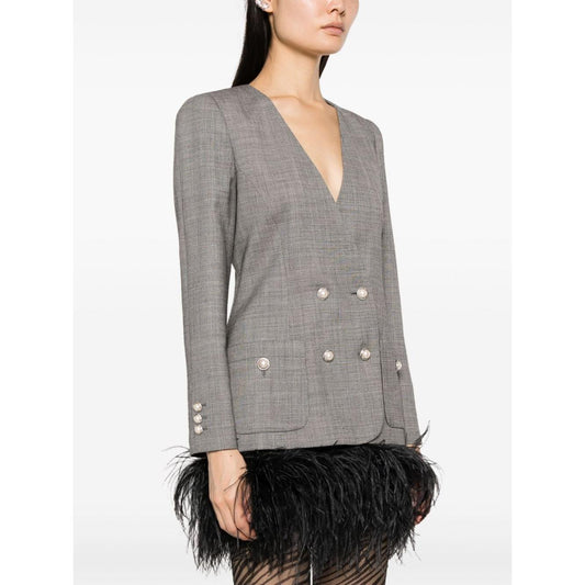 Alessandra Rich Jackets Grey FAB3448F33171819