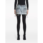 Balenciaga Cagole denim miniskirt 764534TDW144016
