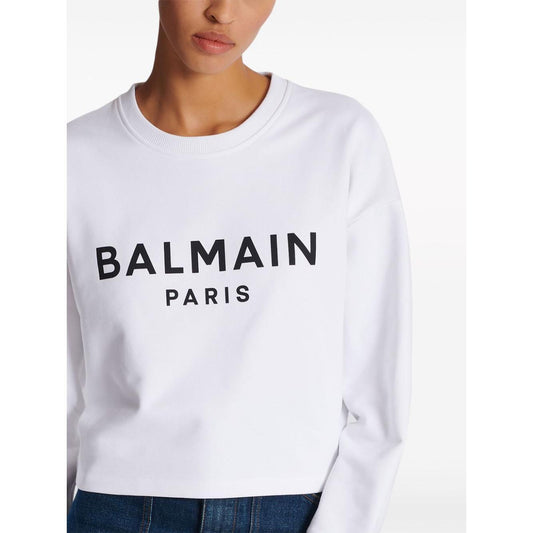 Balmain Sweaters White CF1JO065BB02GAB