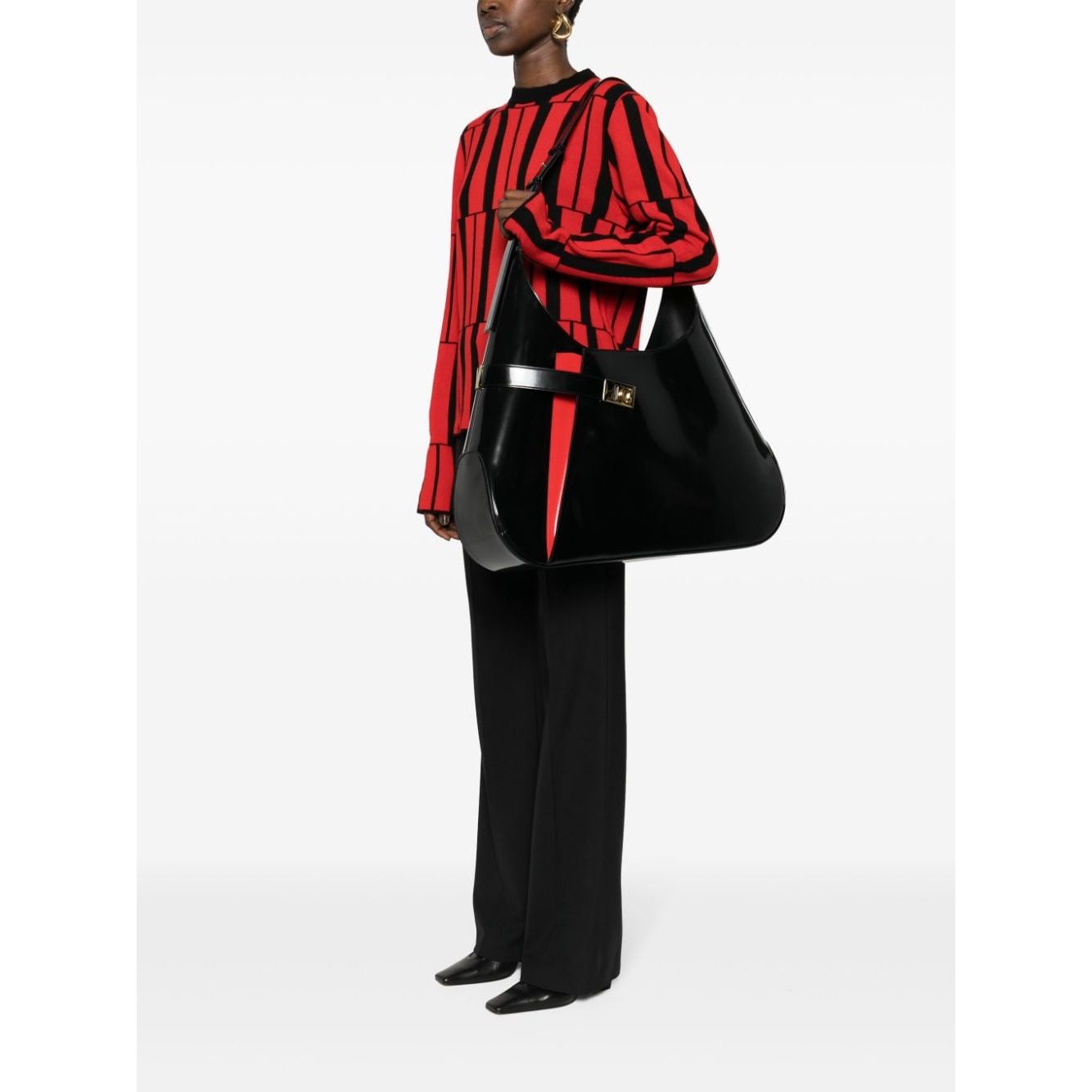 Ferragamo Extra Large Hobo Shoulder Bag 215598766658005
