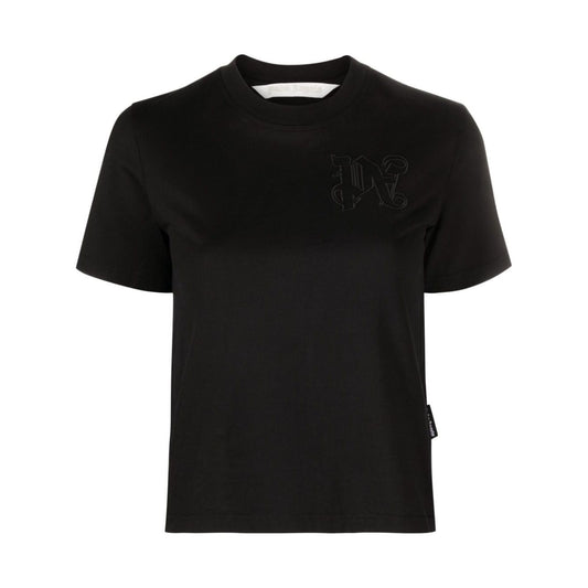 Palm Angels T-shirts and Polos Black PWAA044R24JER0011010