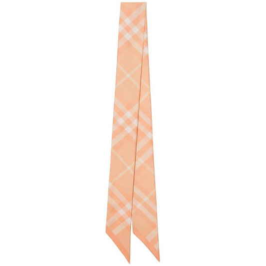 Burberry Skinny Check Silk Scarf 8083299A4470