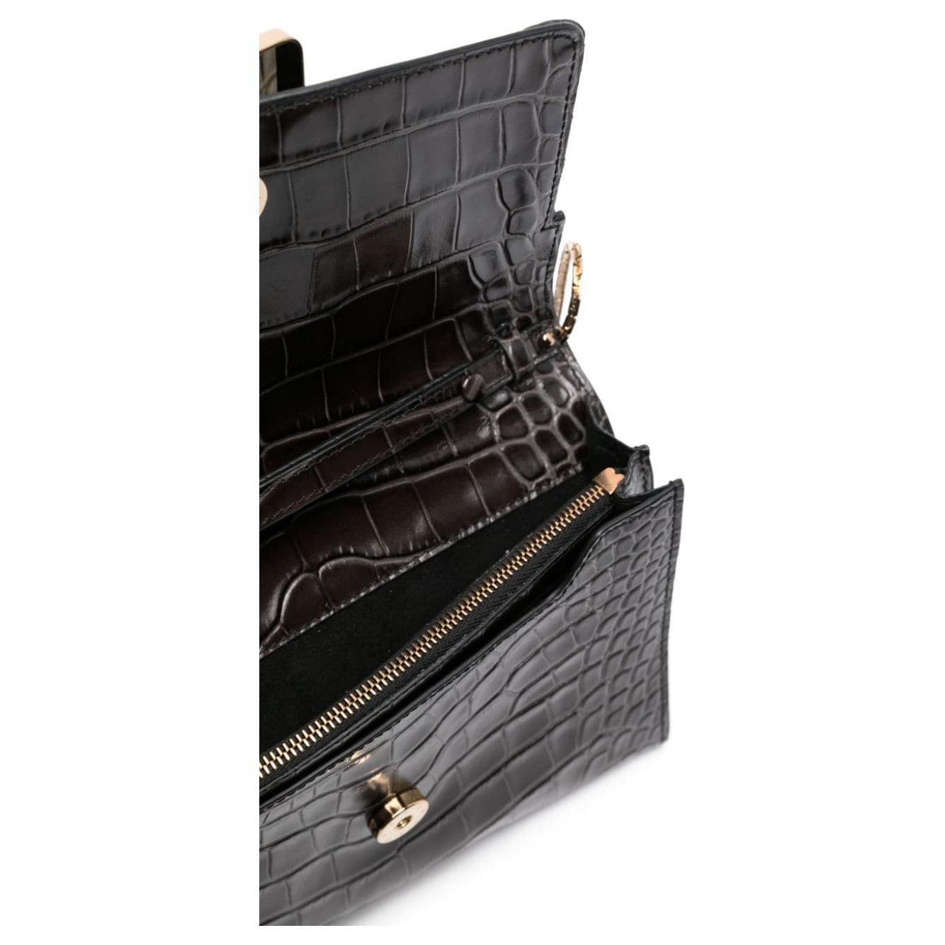 Front view with bag zipped and handles upright.