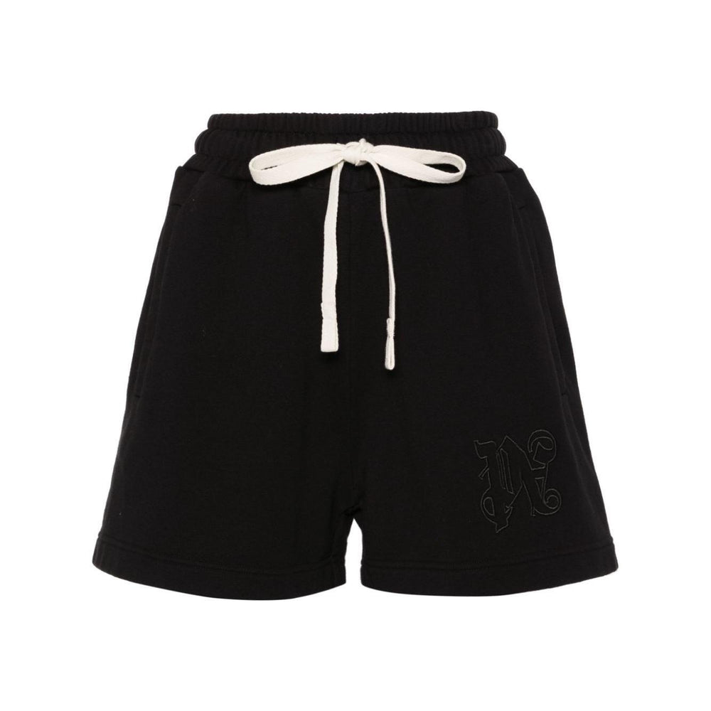 Palm Angels Shorts Black PWCI002R24FLE0011010