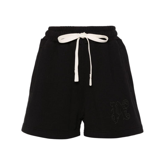 Palm Angels Shorts Black PWCI002R24FLE0011010